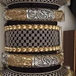 Dual tone bangle with screw