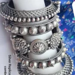 German silver bangle set