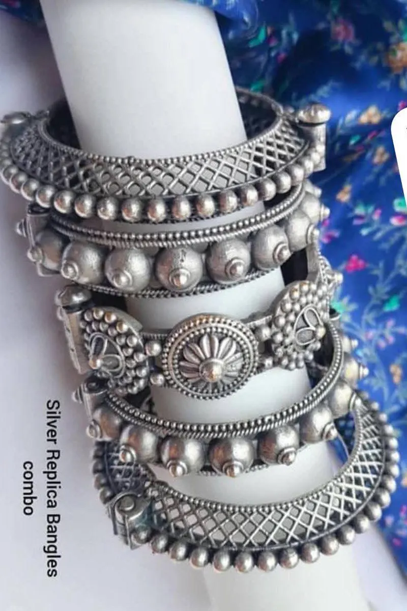 TS-JB0017 German silver bangle set - Image 1