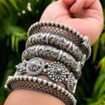 German silver bangle set