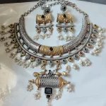 Oxidised German silver Hasli