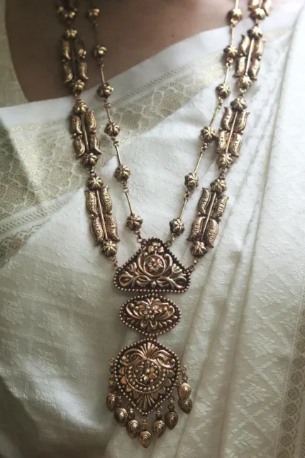 Handcrafted long Neckpiece