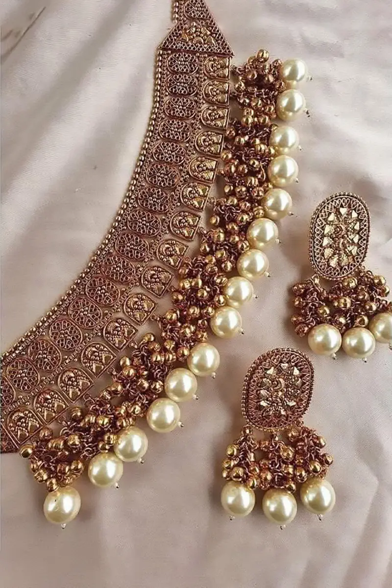 TS-JN0026 Handcrafted long Neckpiece - Image 1