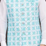 Digital printed Art banarasi silk jacket