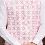 Digital printed Art banarasi silk jacket