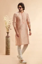 Mixed silk Panjabi/Kurta set - Image 2