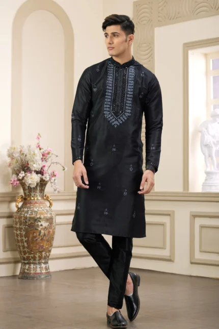 Benarasi Art silk Panjabi/Kurta set