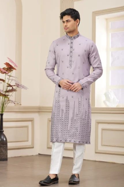 Benarasi Art silk Panjabi/Kurta set