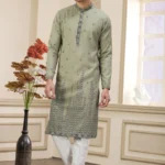 Benarasi Art silk Panjabi/Kurta set