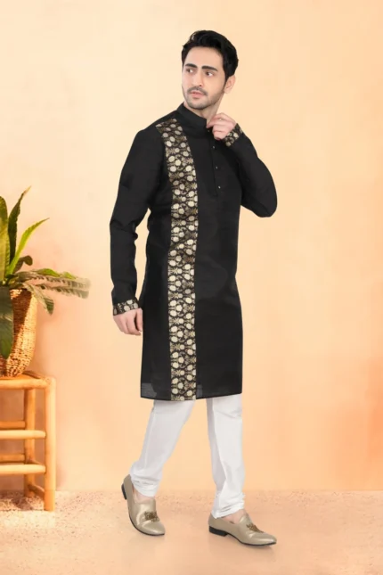 Mixed cotton Panjabi/Kurta set