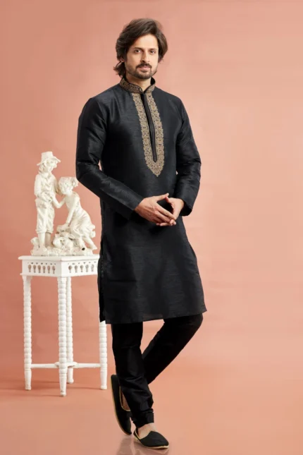 Benarasi Art silk Panjabi/Kurta set