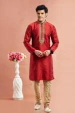 Benarasi Art silk Panjabi/Kurta set
