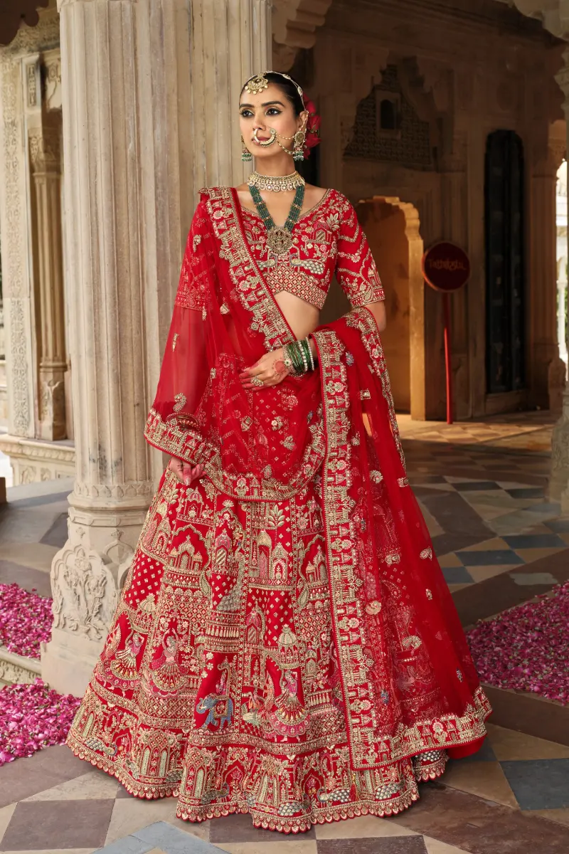 TS-SBCBD0003 Bridal lehenga - Image 1