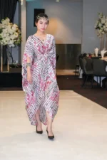 Designer silk kaftan - Image 2