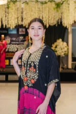 Designer silk kaftan - Image 2