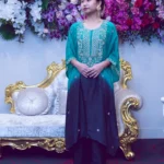 Designer silk kaftan