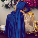 Designer long gown