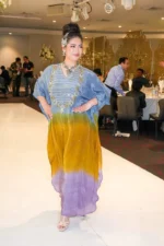 Designer silk kaftan - Image 2