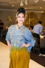 Designer silk kaftan - Image 3