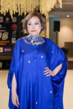 Designer silk kaftan - Image 2