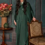 Designer silk kaftan